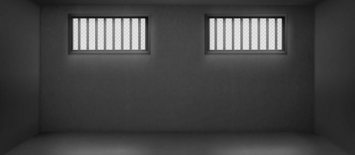 prison-cell-with-barred-windows-empty-jail-interior-with-grey-concrete-walls-sun-rays-falling-floor_107791-3157